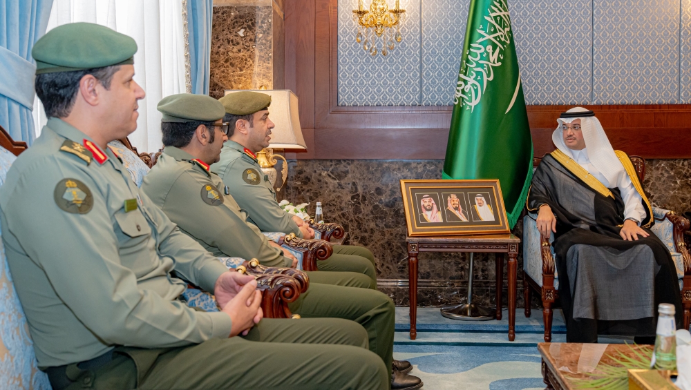 محافظ الأحساء يستقبل مدير جوازات المنطقة الشرقية بمناسبة ترق