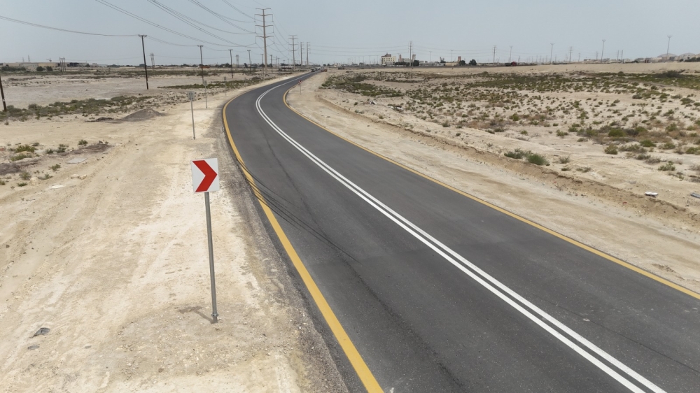 بطول 5500 متر.. إنجاز تأهيل طريق البدراني في القطيف