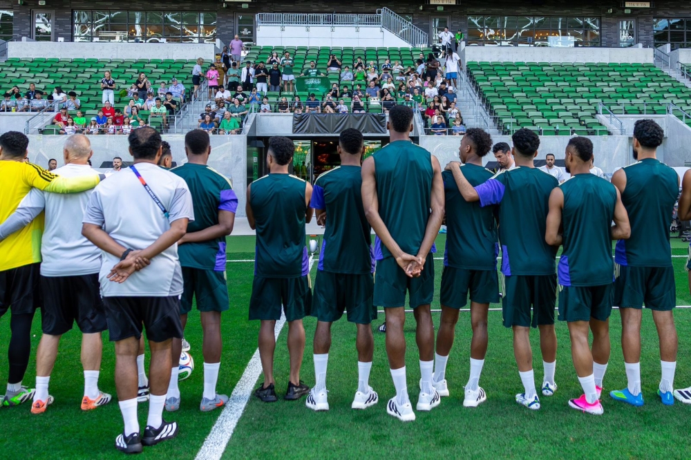 المنتخب السعودي يحتضن الجماهير في تدريب مفتوح بأوستن 