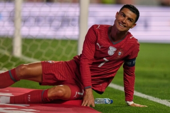 كريستيانو رونالدو من ودية البرتغال ونيجيريا