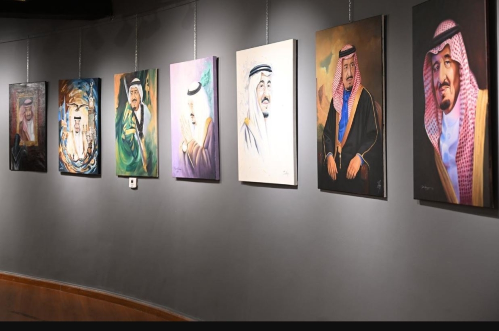 أعمال مشاركة في بالنسخة التاسعة من جائزة ضياء عزيز للبورتريه - واس