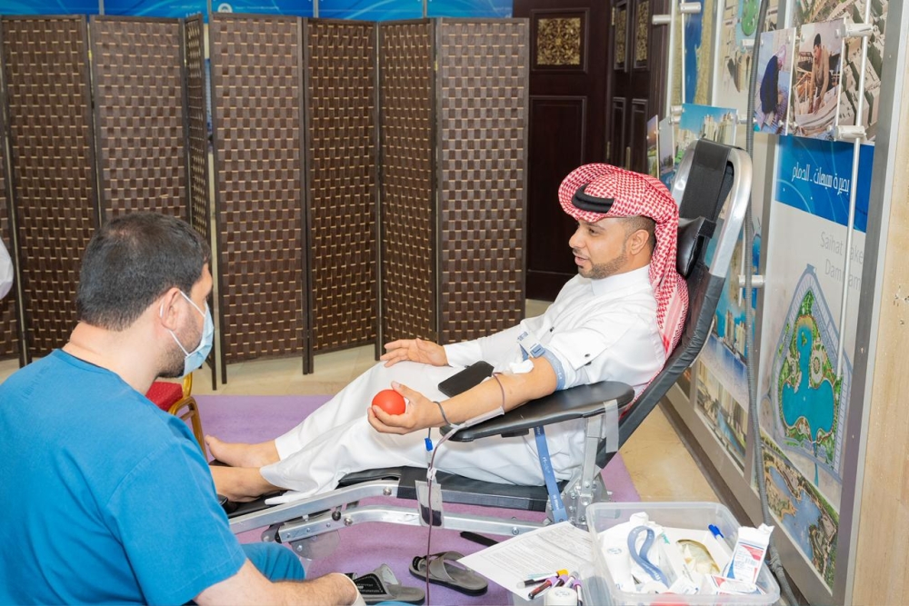  تزامنا مع يومه العالمي.. حملة تبرع بالدم في الدمام