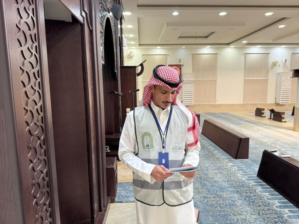 تهيئة مساجد وجوامع مدينة بريدة بــ 99 ألف جولة ميدانية
