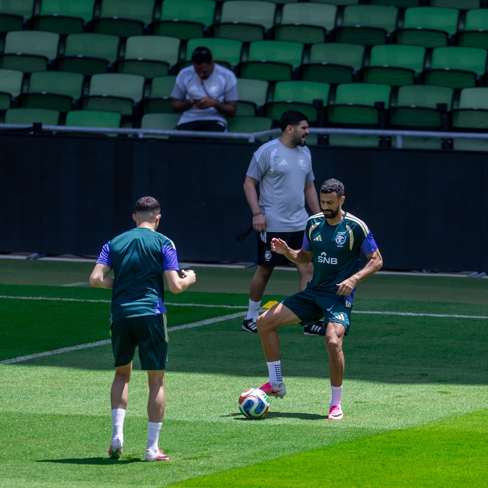 المنتخب السعودي يكثف استعداداته لمواجهة إسبانيا في كأس العالم 2026