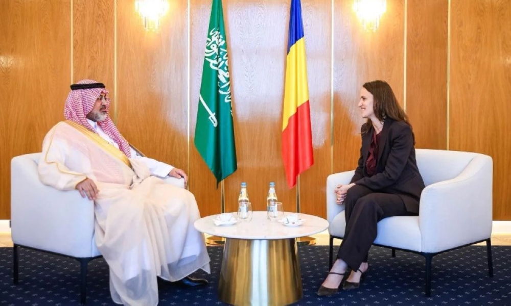 السفير خالد الشمري يقدم أوراق اعتماده لوزيرة خارجية رومانيا