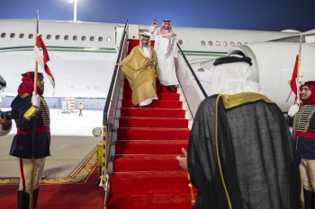 وزير الخارجية يصل إلى البحرين للمشاركة في اجتماع دول مجلس التعاون وأمريكا