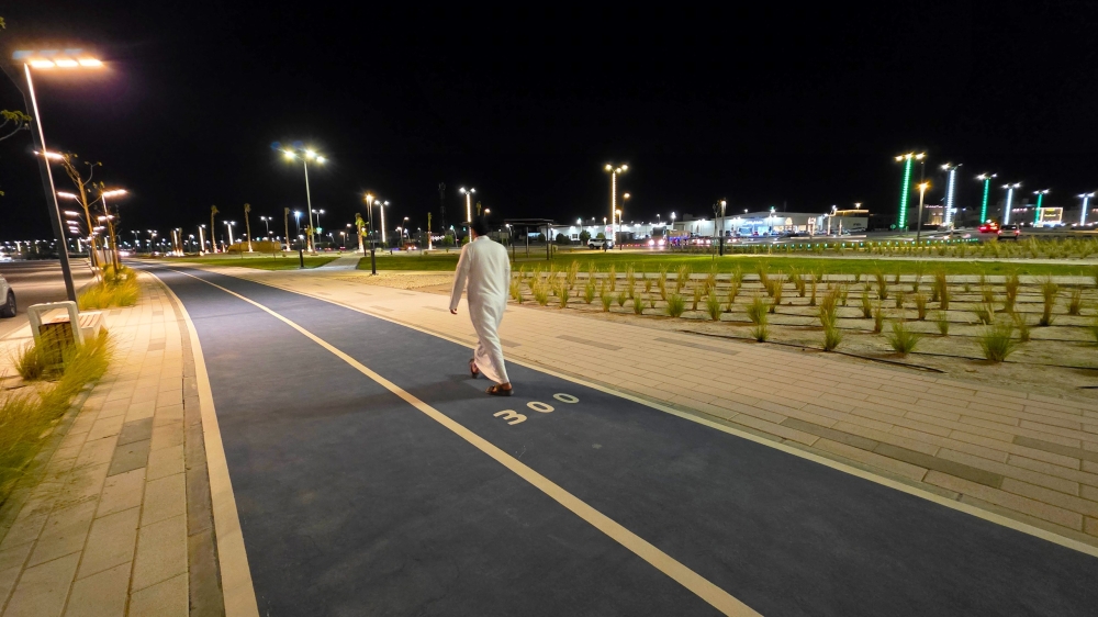  ممشى بطول 500 متر و2750 شجرة في مشروع تجميلي جديد بالنعيرية - اليوم 