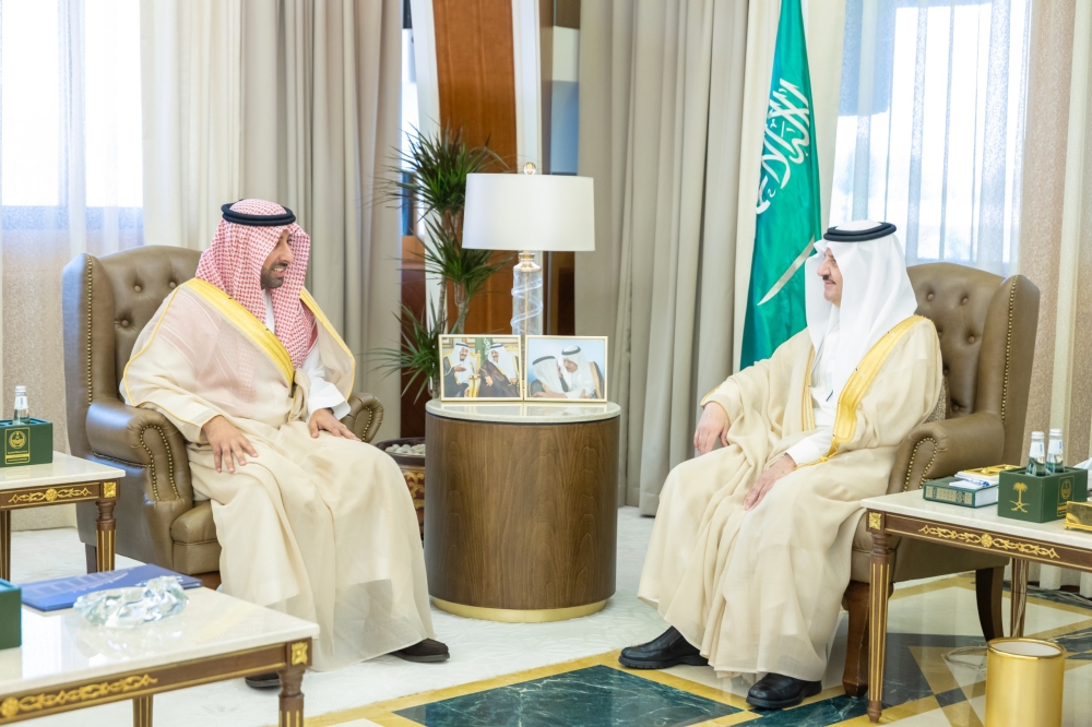 أمير الشرقية يستقبل رئيس غرفة الشرقية ويطّلع على خطتها الاستراتيجية 
