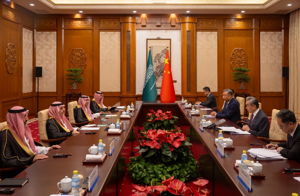 وزير الخارجية ونظيره الصيني يؤكدان أهمية ضمان أمن الملاحة بمضيق هرمز