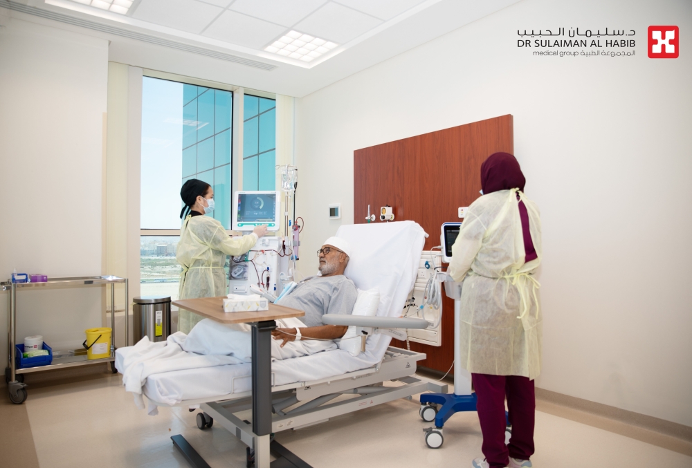 بمركز غسيل الكلى في مستشفى الدكتور سليمان الحبيبب بالخبر..أجهزة "GAMBRO" تؤمن جلسات علاجية أسرع وأكثر كفاءة وأماناً