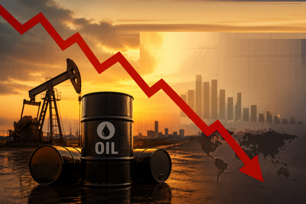 تراجع ‌أسعار النفط 1% عند التسوية يوم الأربعاء