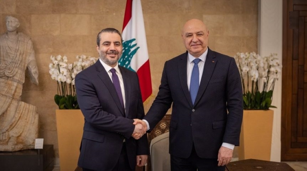 عون يؤكد حرص سوريا ولبنان على إقامة علاقات تقوم على الاحترام المتبادل