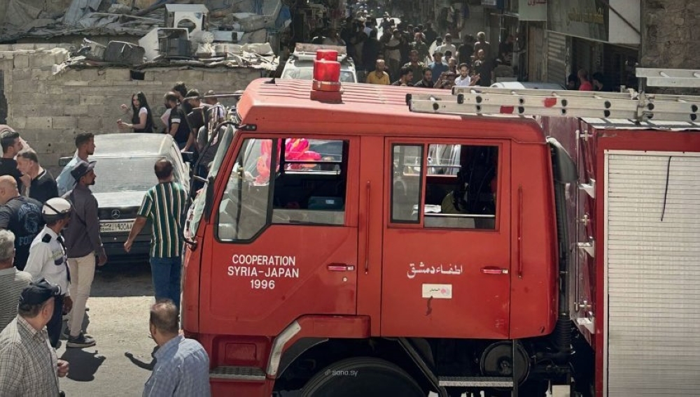 انفجار في دمشق - أرشيفية