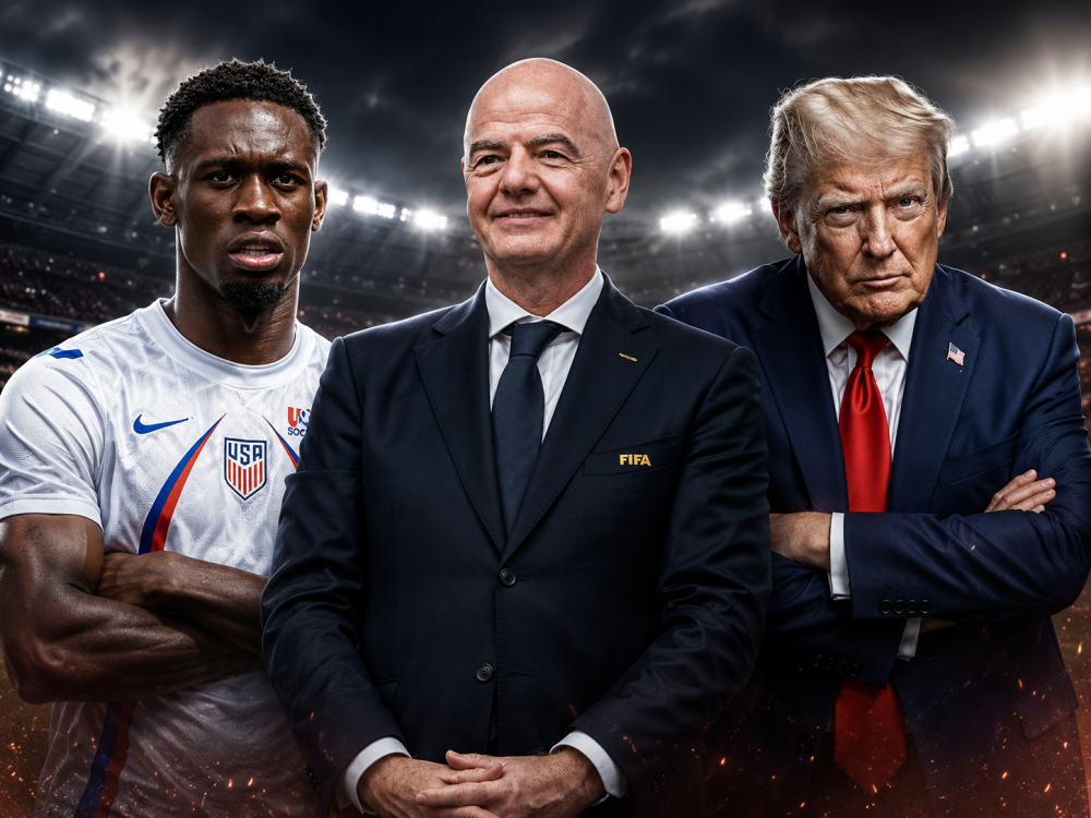 ترامب: شكراً للفيفا على تعليق عقوبة مهاجم منتخب امريكا