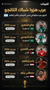 خماسي عربي تاريخي هز شباك الأرجنتين في المونديال