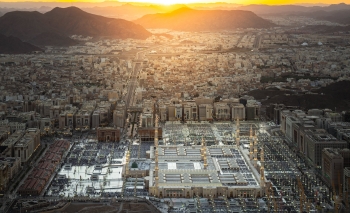المسجد النبوي بصورة جوية
