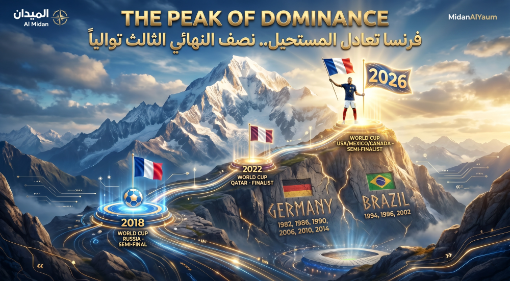 فرنسا تعادل إنجاز ألمانيا والبرازيل وتبلغ نصف النهائي المونديالي للمرة الثالثة توالياً