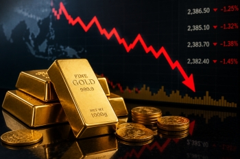 انخفاض سعر الذهب - اليوم