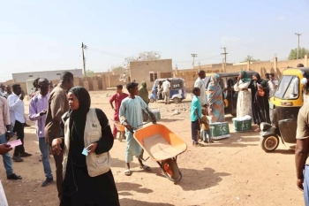 مركز الملك سلمان للإغاثة يوزع 1,551 سلة غذائية في محلية ربك بالسودان - واس