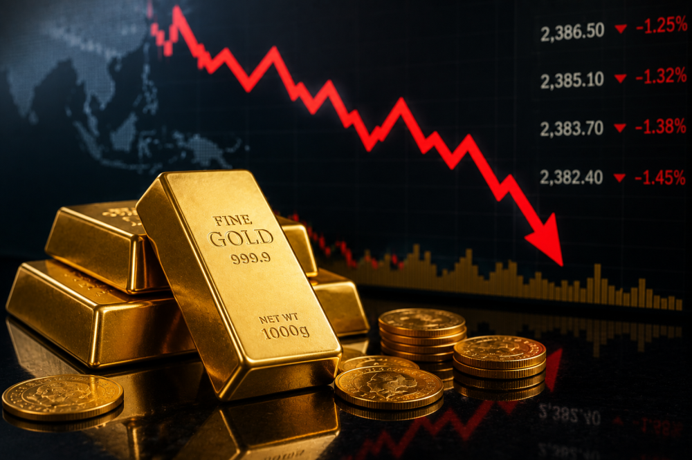 تراجع أسعار الذهب مع تصاعد رهانات رفع الفائدة الأمريكية في 2026