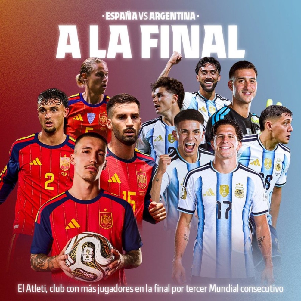 اتلتيكو مدريد الموّرد الأكبر للاعبي نهائي كأس العالم 2026
