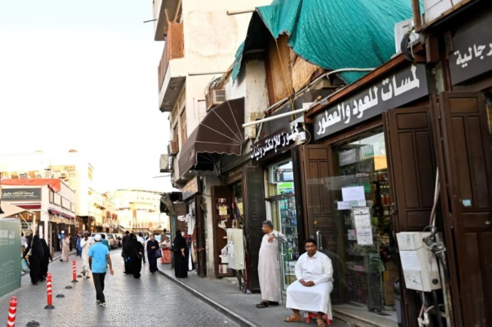 سوق باب مكة يروي تاريخ جدة عبر منتجاته التراثية وأزقته العتيقة - واس 