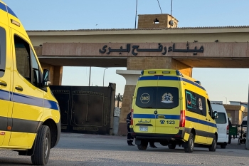 معبر رفح البري يستقبل دفعة جديدة من العائدين إلى غزة - أ ف ب (أرشيفية)
