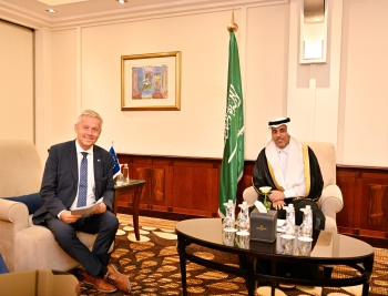 نائب رئيس مجلس الشورى يبحث سبل التعاون مع وفد البرلمان الأوروبي - اليوم
