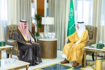 أمير الشرقية يستقبل الرئيس التنفيذي لمؤسسة إخاء 