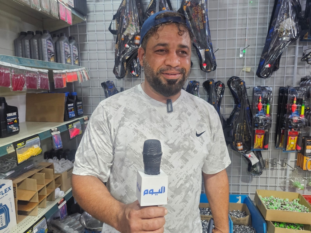 الصياد محمود الدبيسي - اليوم