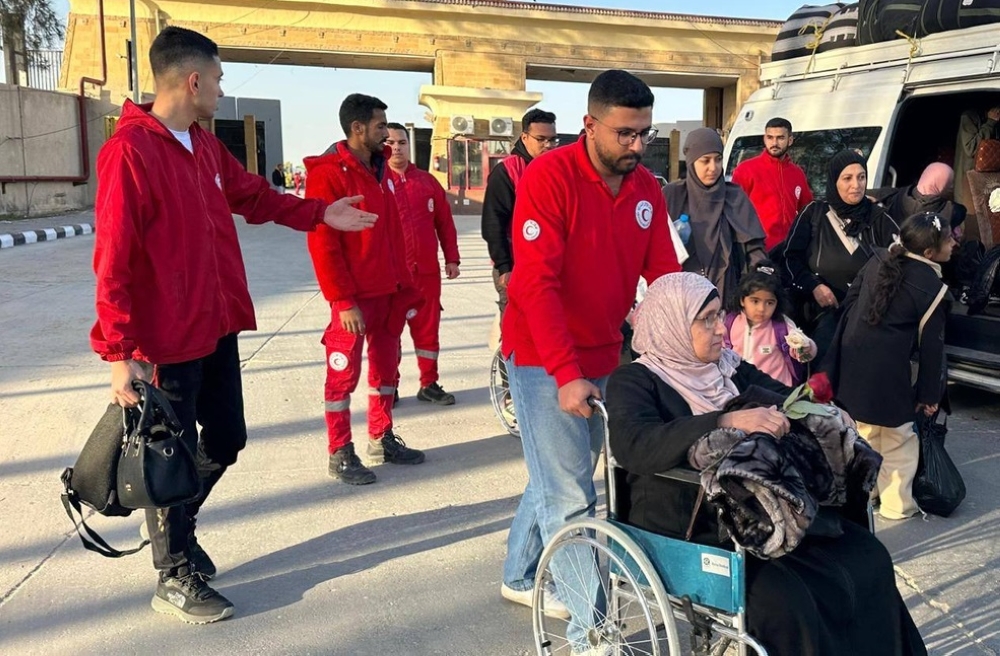 وصول الدفعة الـ71 من الفلسطينيين العائدين إلى قطاع غزة - وكالات