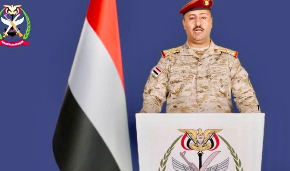 المتحدث الرسمي باسم القوات المسلحة اليمنية العقيد ماجد النزيلي - سبأ