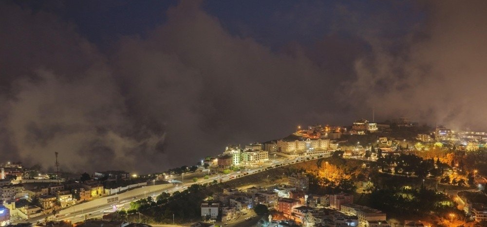 مدينة أبها في المساء - واس