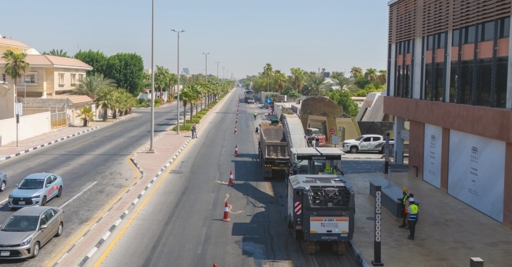 الخبر.. تطور 3,1 كيلومتر من الطرق في «الروابي» وشارع الأمير حمود
