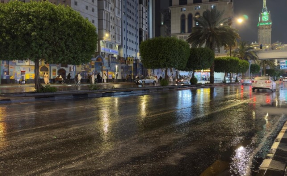  أمطار متوسطة إلى غزيرة على 5 مناطق تستمر حتى الجمعة - واس