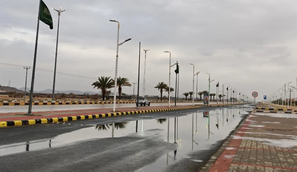 شملت عدة محافظات ومراكز.. أمطار غزيرة على منطقة جازان