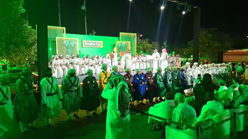 فنون المناطق تتألق في احتفالات اليوم الوطني بالظهران - اليوم