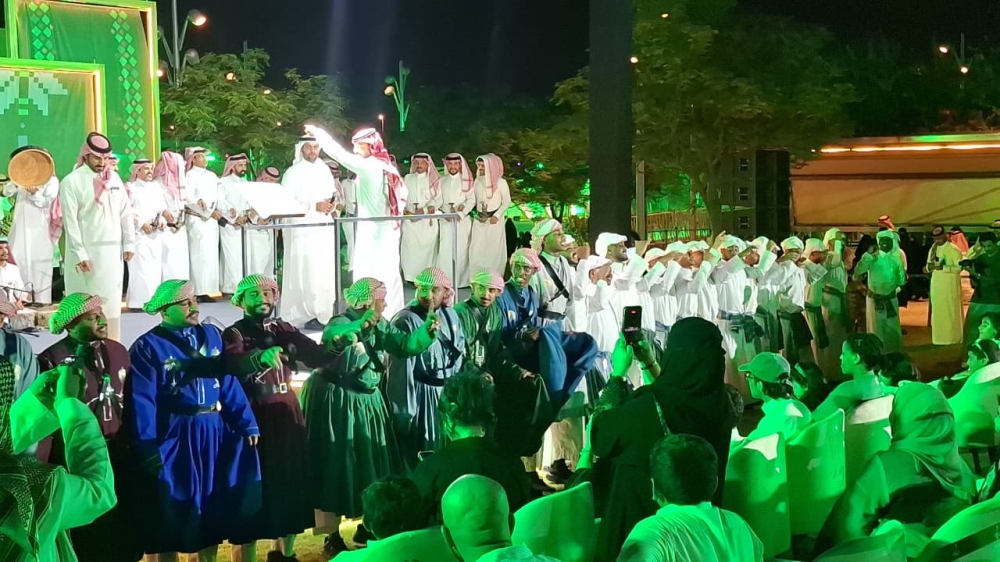فنون المناطق تتألق في احتفالات اليوم الوطني بالظهران - اليوم