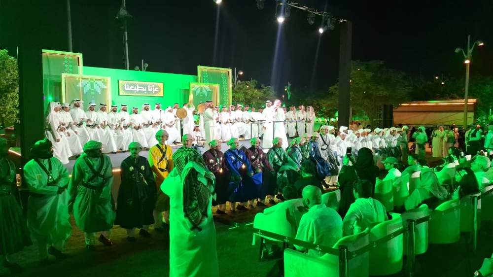 فنون المناطق تتألق في احتفالات اليوم الوطني بالظهران - اليوم