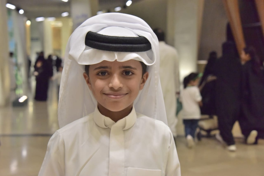 ببراءة الطفولة.. أطفال الوطن يرسمون فرحة اليوم الوطني