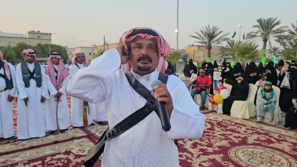 عرضة الحربي والسامري تطرب جمهور فعالية اليوم الوطني في صفوي - اليوم