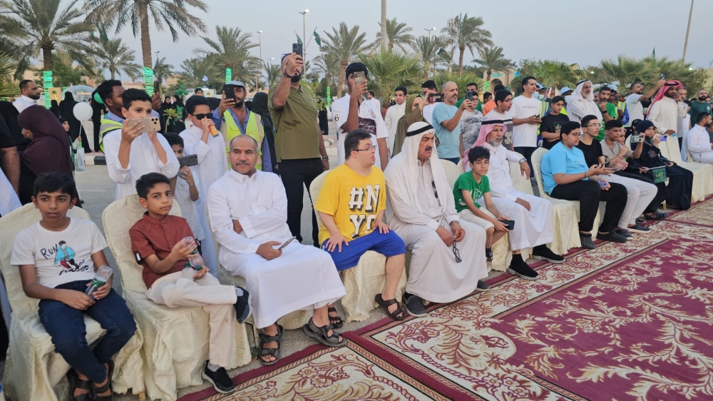 عرضة الحربي والسامري تطرب جمهور فعالية اليوم الوطني في صفوي - اليوم