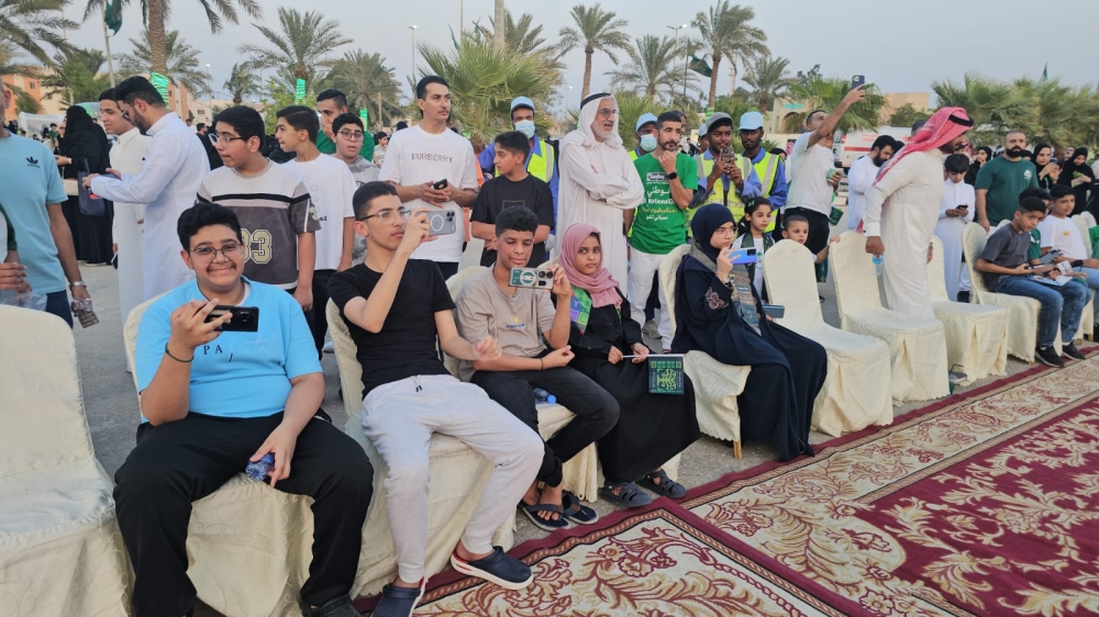 عرضة الحربي والسامري تطرب جمهور فعالية اليوم الوطني في صفوي - اليوم