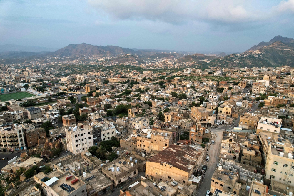 مدينة تعز في اليمن - أ ف ب