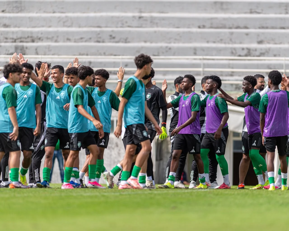 منتخب السعودية تحت 16 عامًا يواجه البرتغال في الدورة الدولية الودية