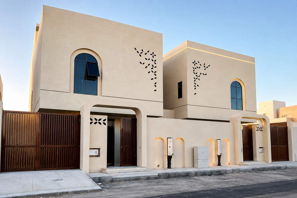 نموذج سكني لنطاق عمارة واحة الاحساء