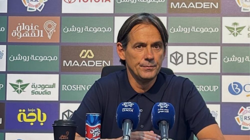 إلغاء المؤتمر الصحفي لإنزاغي قبل مواجهة الهلال والسد