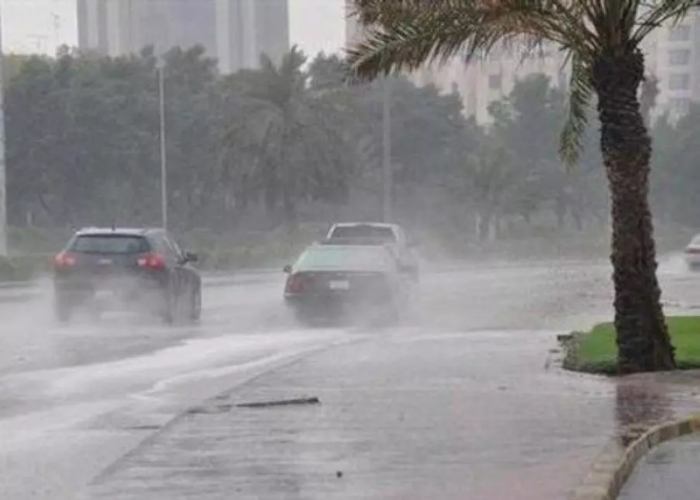 أمطار غزيرة ورياح وتساقط البرد على أجزاء من 3 مناطق