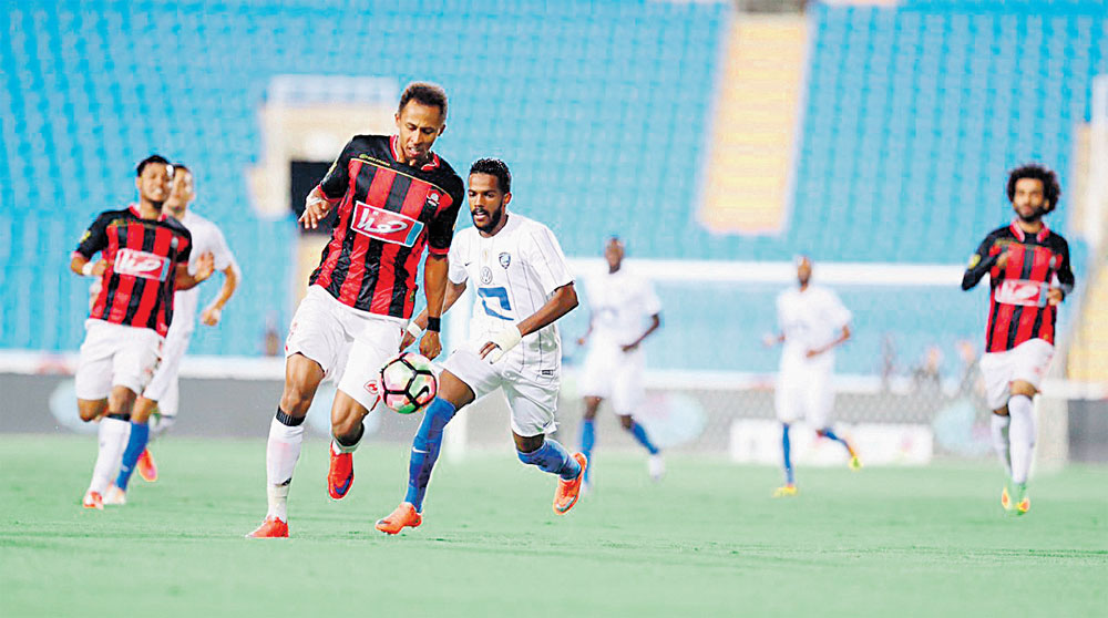 العابد قاد الهلال للفوز على الرائد والتأهل لربع نهائي كأس ولي العهد 