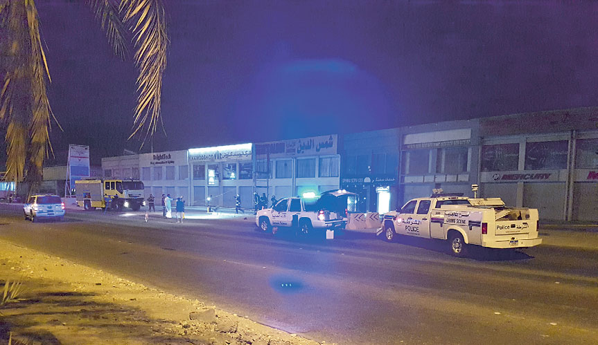 صور خاصة بـ«اليوم» من موقع الحادث